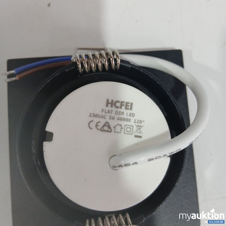 Artikel Nr. 827773: Hcfei Flat Dim LED 230VAC 5W 4000K 120°