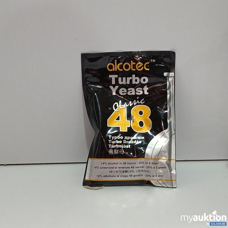 Artikel Nr. 848773 Artikel Nr. 848773: Alcotech turbo Hefe