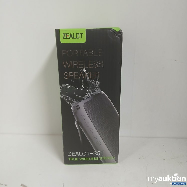 Artikel Nr. 874773: Zealot Portable Wireless Speaker ZEALOT-S51