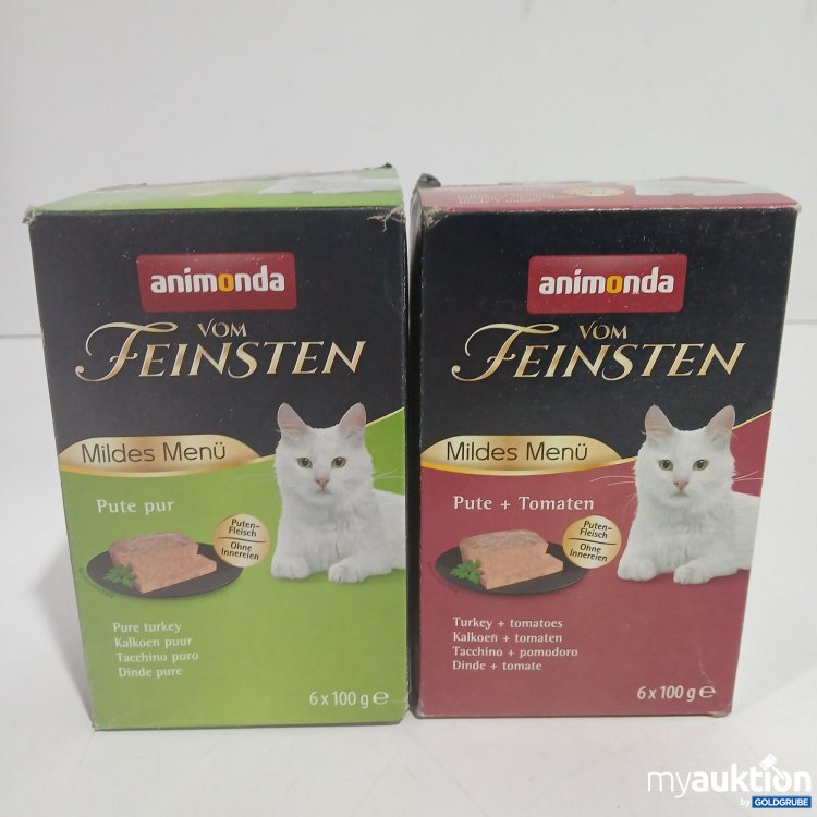 Artikel Nr. 893773: Animonda vom Feinsten Katzenfutter diverse Sorten 2x(6x100g) 