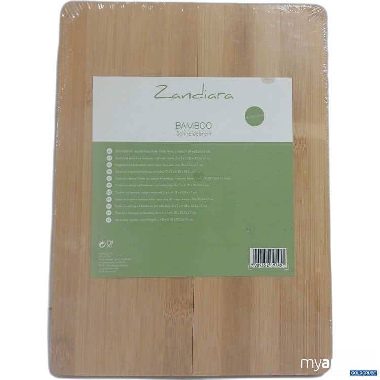 Artikel Nr. 972773 Artikel Nr. 972773: Zandiara Bamboo Schneidebrett 28x20,3x1,7cm