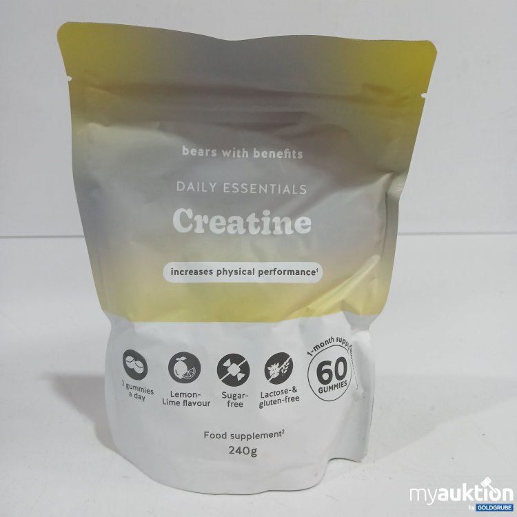 Artikel Nr. 977773 Artikel Nr. 977773: Bears with benefits Daily Essentials Creatine 240g