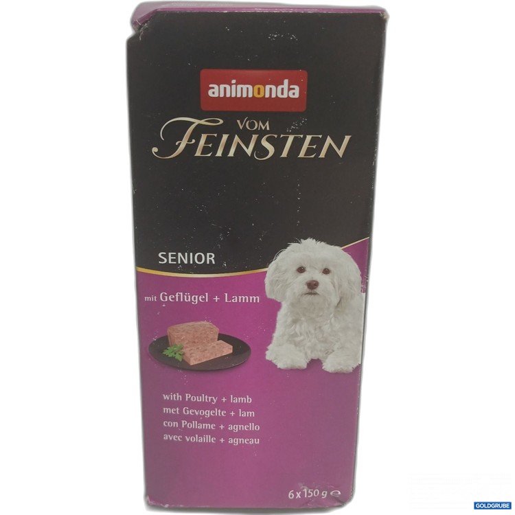 Artikel Nr. 987773: Animonda vom Feinsten Hundefutter Senior Geflügel+Lamm 150g 6Stk