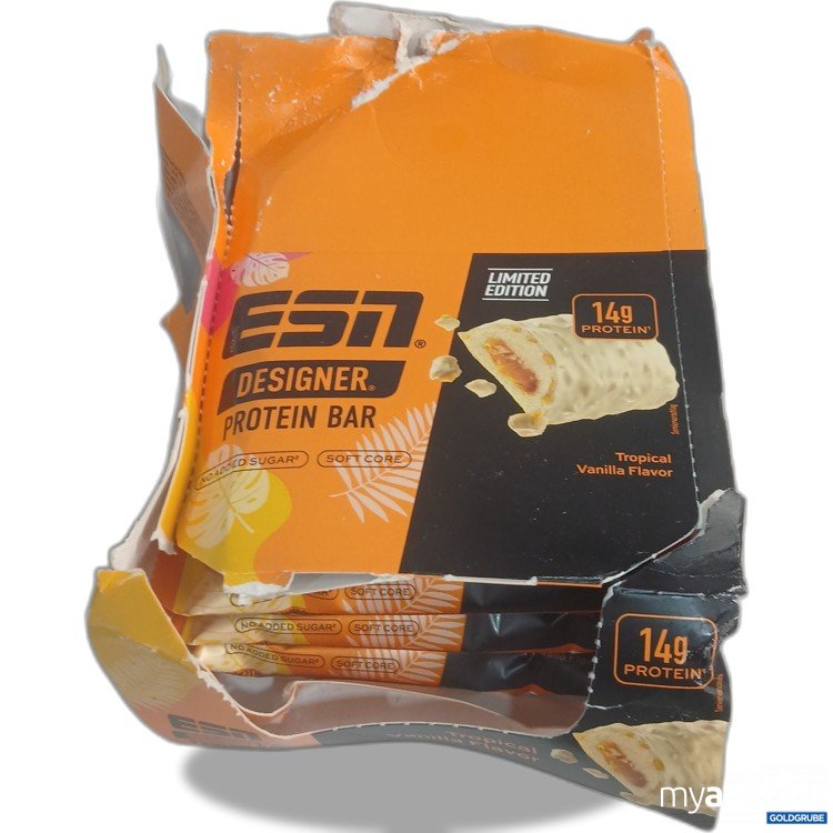 Artikel Nr. 996773 Artikel Nr. 996773: ESN Designer Protein Bar Tropical Vanilla Flavor 12x45g