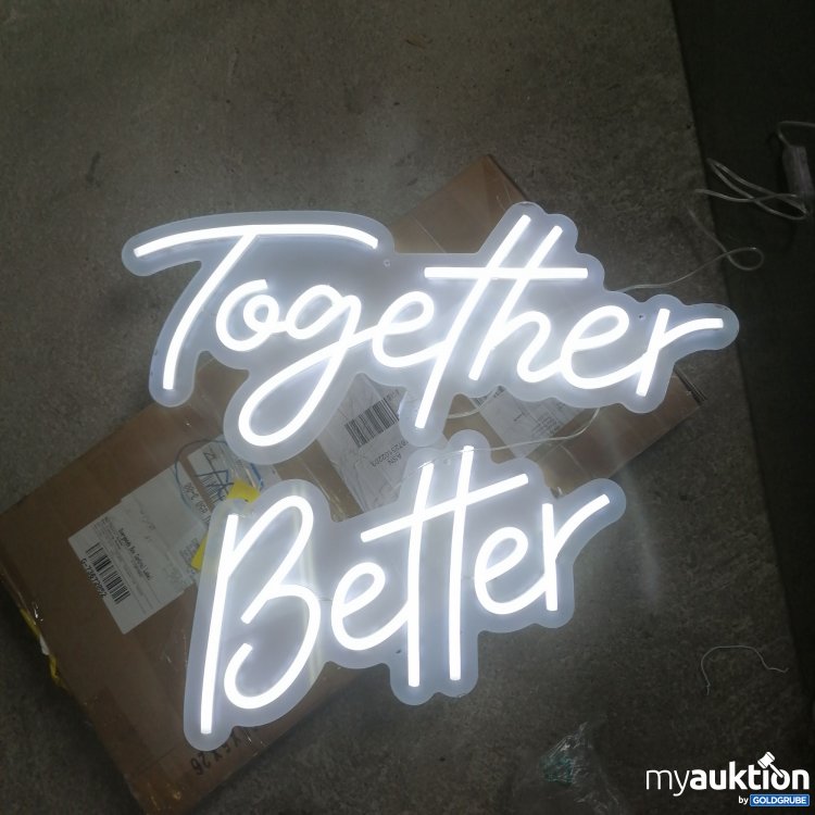 Artikel Nr. 426774: Nachtlicht für Wand "Together Better" 