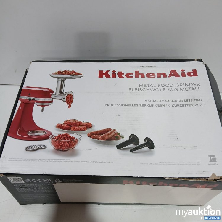 Artikel Nr. 462774: KitchenAid Fleischwolf aus Metall 