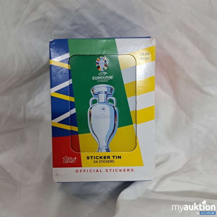 Artikel Nr. 815774: Topps Sticker Tin Euro 2024, 54 Stickers