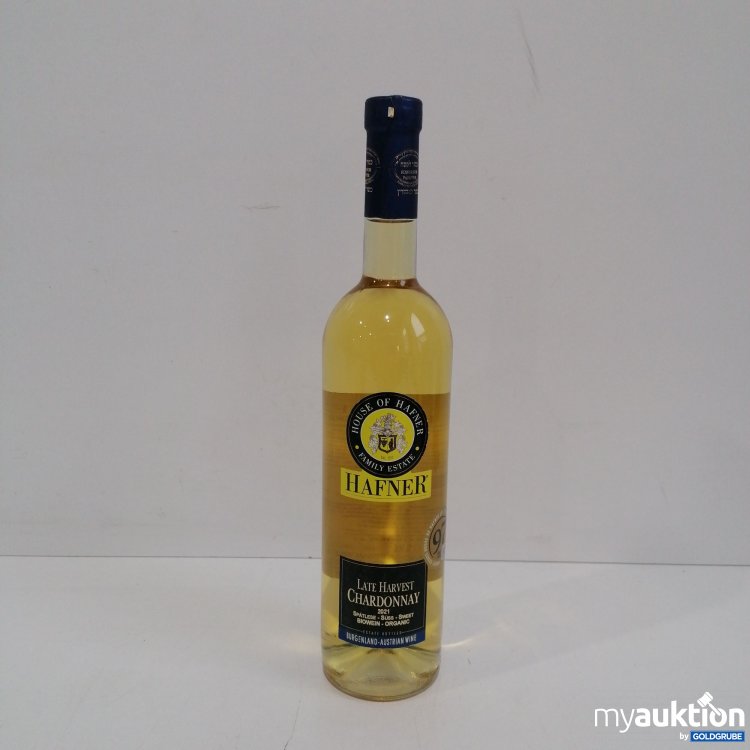 Artikel Nr. 855774 Artikel Nr. 855774: Hafner Late Harvest Chardonnay 750ml