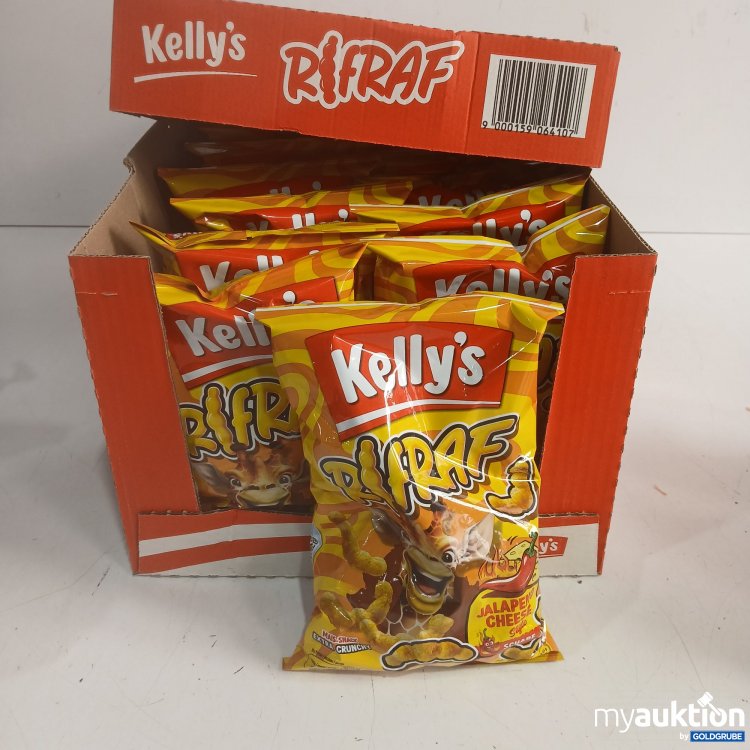 Artikel Nr. 939774: Kelly's Rifraf Jalapeno Cheese Style 16x80g