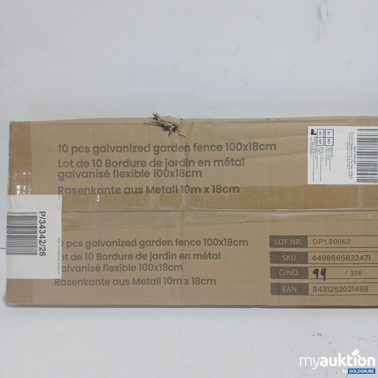Artikel Nr. 986774 Artikel Nr. 986774: Vounot Rasenkante aus Metall 10m x 18cm
