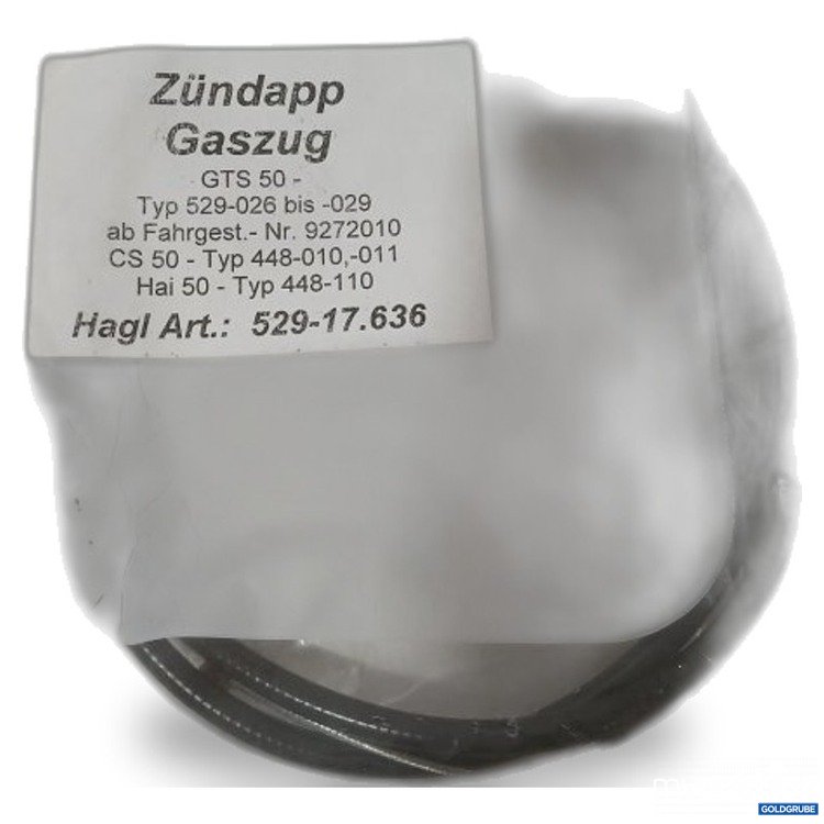 Artikel Nr. 443775 Artikel Nr. 443775: Zündapp Gaszug GTS 50 Typ 529-026 bis -029