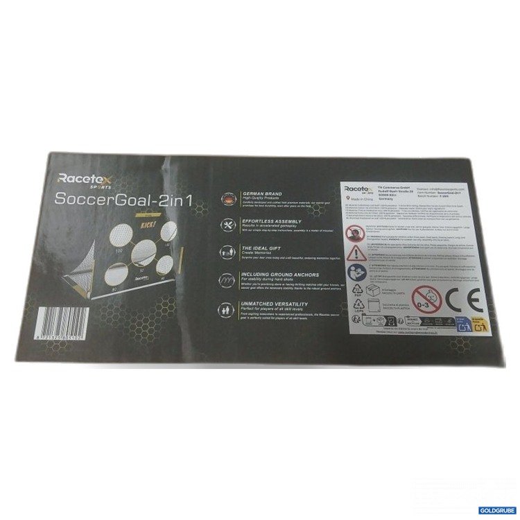 Artikel Nr. 471775 Artikel Nr. 471775: Racetex Sports SoccerGoal-2in1 Fußballtor