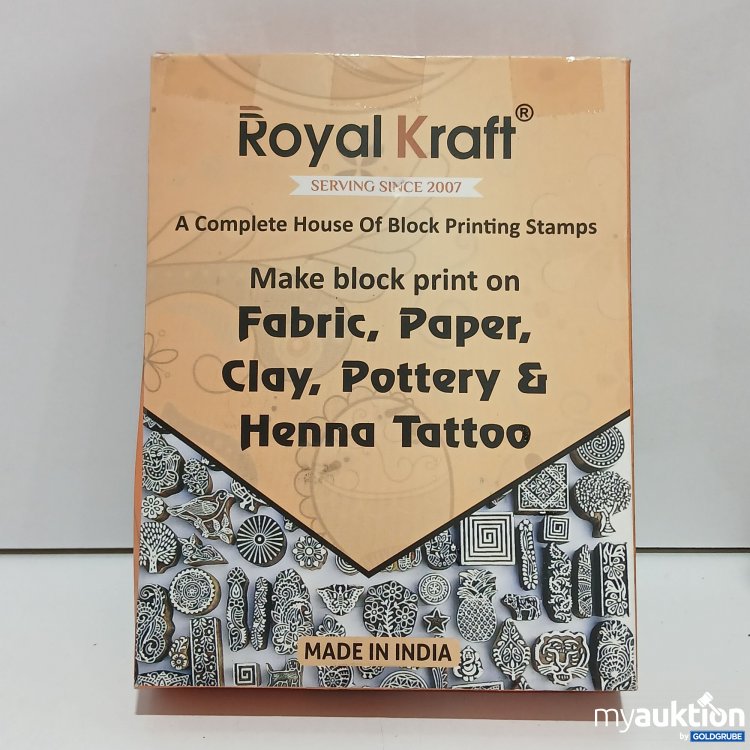 Artikel Nr. 848775 Artikel Nr. 848775: RoyalKraft diverse Henna Stempeln