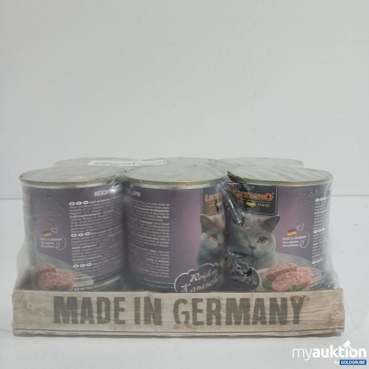 Artikel Nr. 854775: Leonardo Katzenfutter Kaninchen 6x400g