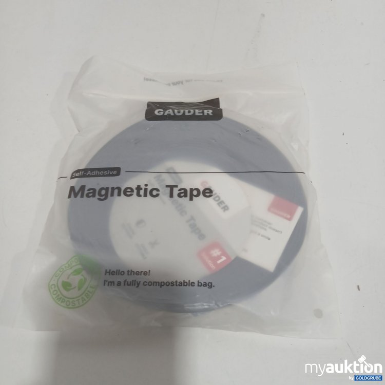 Artikel Nr. 882775: Gauder Magnetband 20mm 2mm 6m 2407
