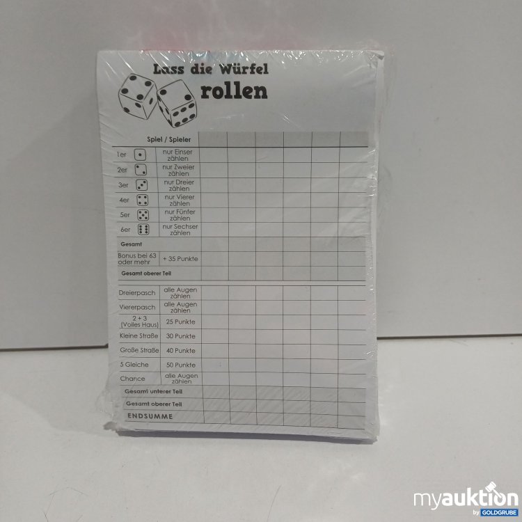 Artikel Nr. 894775: ReGrape Würfelblock 6Stk.