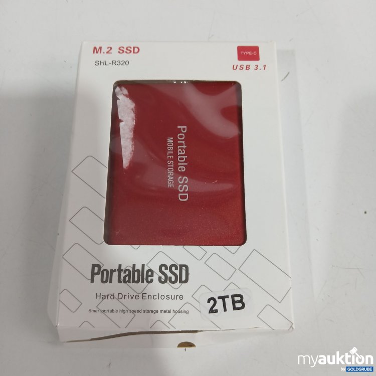 Artikel Nr. 899775: Portable SSD Hard Drive Enclosoure 2TB SHL-R320 