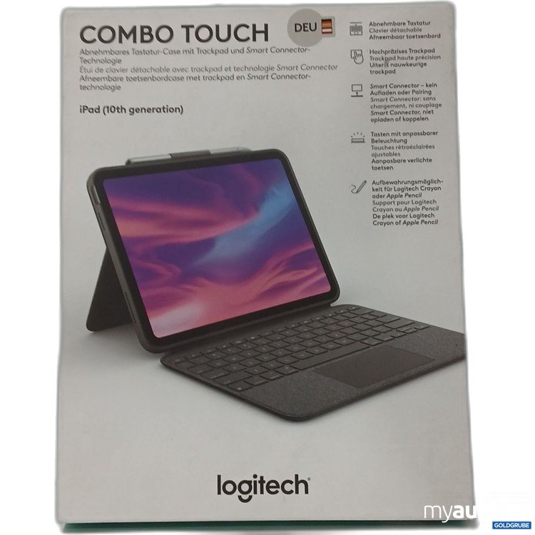 Artikel Nr. 929775: Logitech Combo Touch Abnehmbares Tastatur-Case mit Trackpad, Art.No. 2428ZLH0KSU9