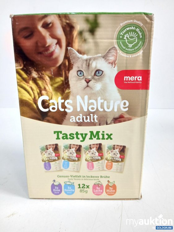 Artikel Nr. 990775: CATS NATURE adult Tasty Mix 12x je 85g