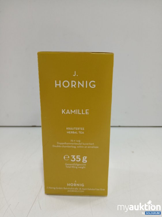 Artikel Nr. 460776: Hornig Kamillen-Kräutertee 35g