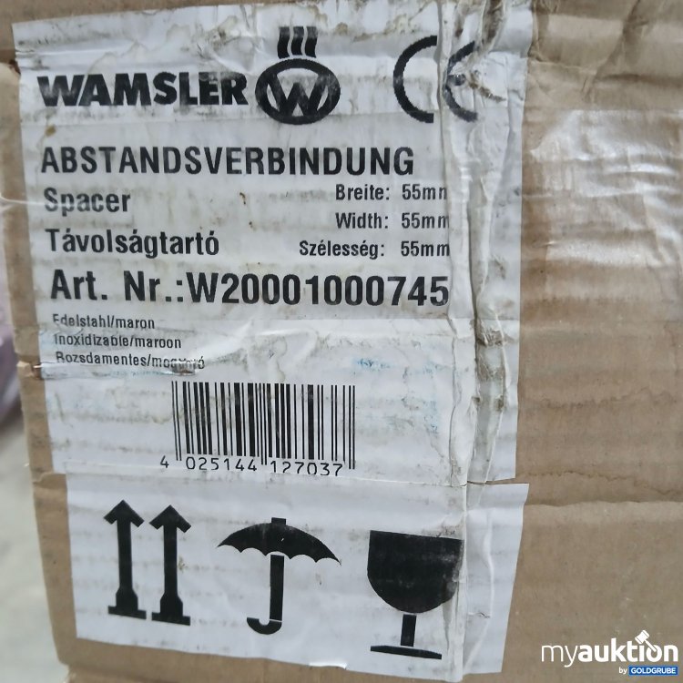 Artikel Nr. 523776: Wasser Abstandsverbindung W20001000745