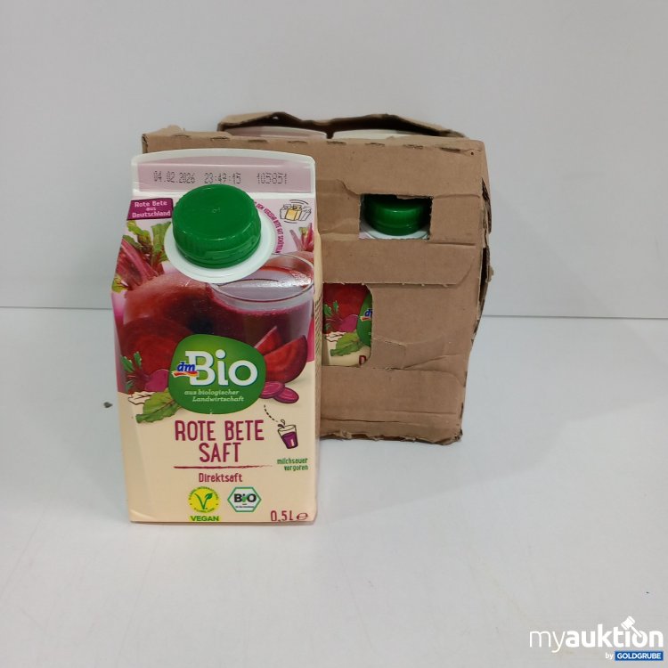 Artikel Nr. 825776 Artikel Nr. 825776: DM Bio Rote Beete Saft 6x0.5L