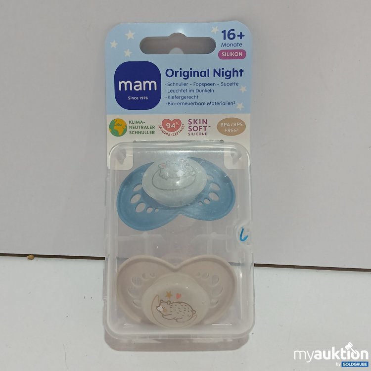 Artikel Nr. 848776 Artikel Nr. 848776: MAM Original Night Schnuller 2x