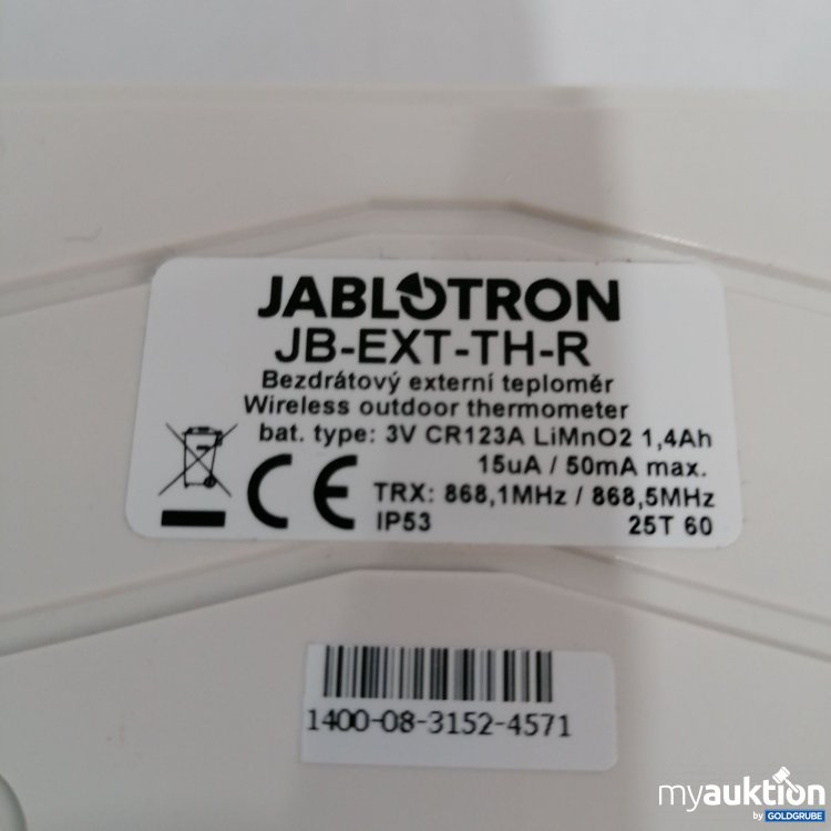 Artikel Nr. 856776: Jablotron JB-EXT-TH-R