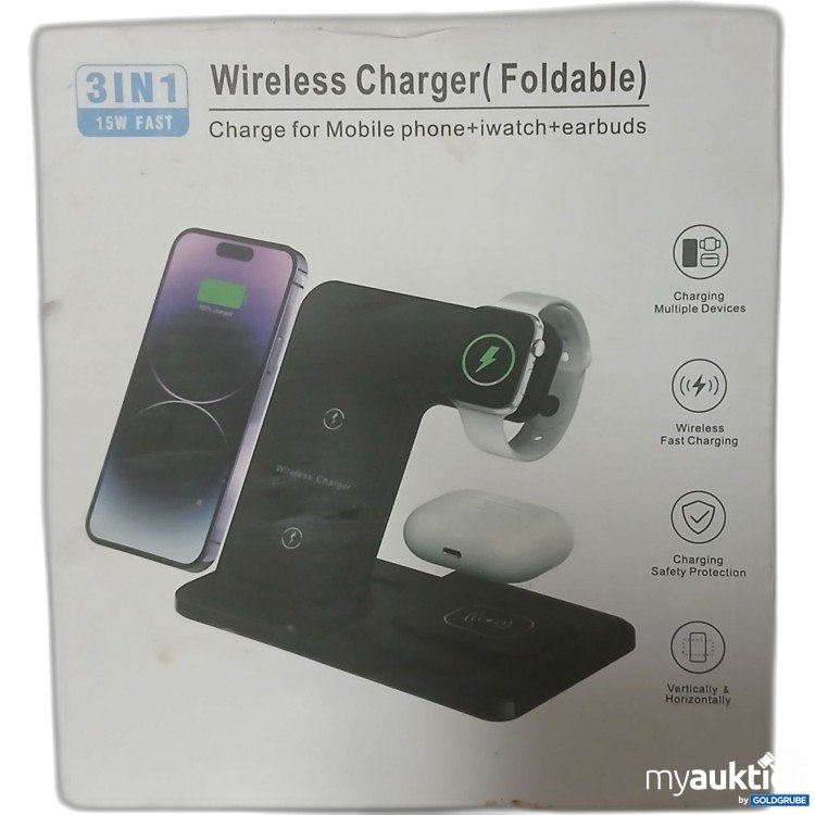 Artikel Nr. 916776 Artikel Nr. 916776: 3in1 Wireless Charger ABK-Q50A