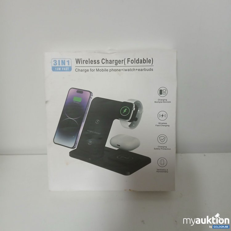 Artikel Nr. 916776 Artikel Nr. 916776: 3in1 Wireless Charger ABK-Q50A