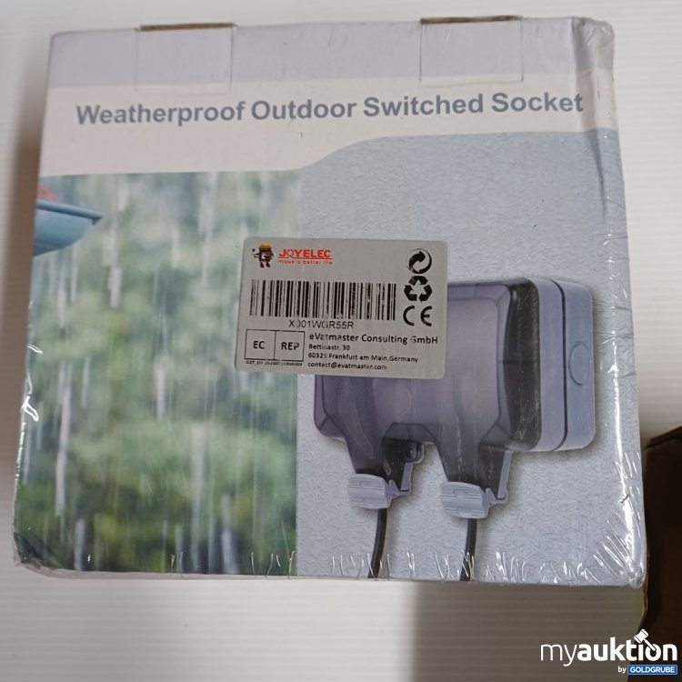 Artikel Nr. 922776: JY-ELEC Weatherproof Outdoor Switched Socket