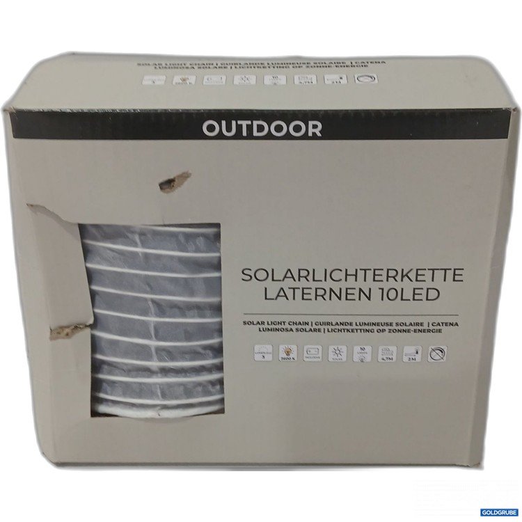 Artikel Nr. 958776: Outdoor Solarlichterkette 10 Laternen ca 4,7 Meter lang, Art.No. HHY0151270