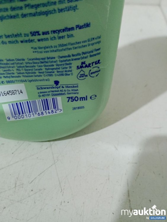 Artikel Nr. 980776: GLEM vital Shampoo 750ml
