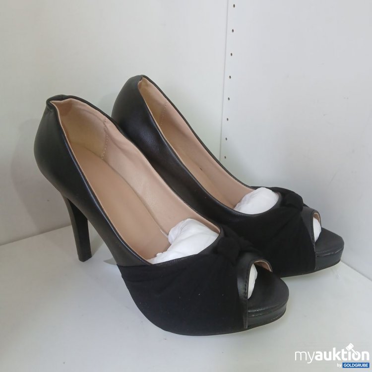 Artikel Nr. 983776 Artikel Nr. 983776: Schuhe Schwarz Peep-Toe High Heels