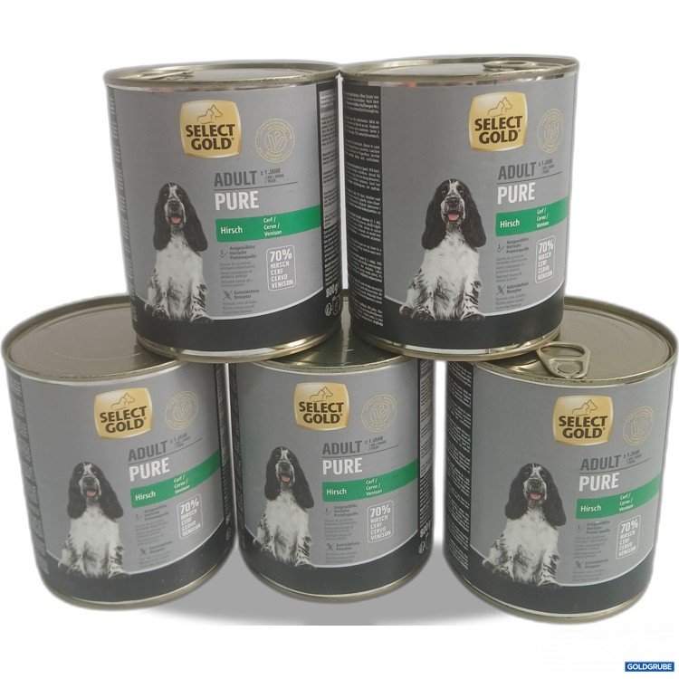 Artikel Nr. 987776: Select Gold Hundefutter Adult Pure Hirsch 800g 5Stk