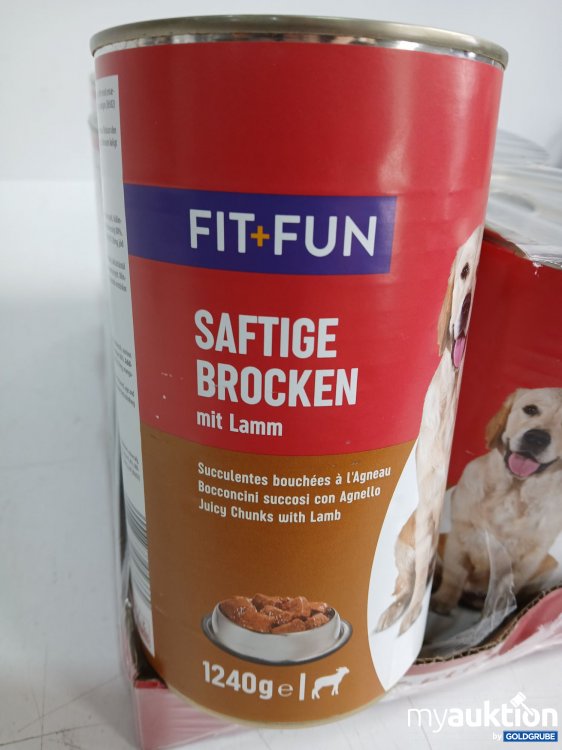 Artikel Nr. 990776 Artikel Nr. 990776: FIT+FUN Saftige Brocken mit Lamm 6x je 1240g