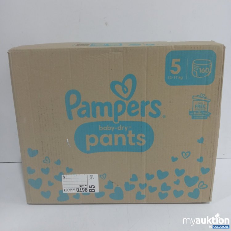 Artikel Nr. 464777 Artikel Nr. 464777: Pampers baby-dry pants Gr. 5 12-17kg 160 Stück