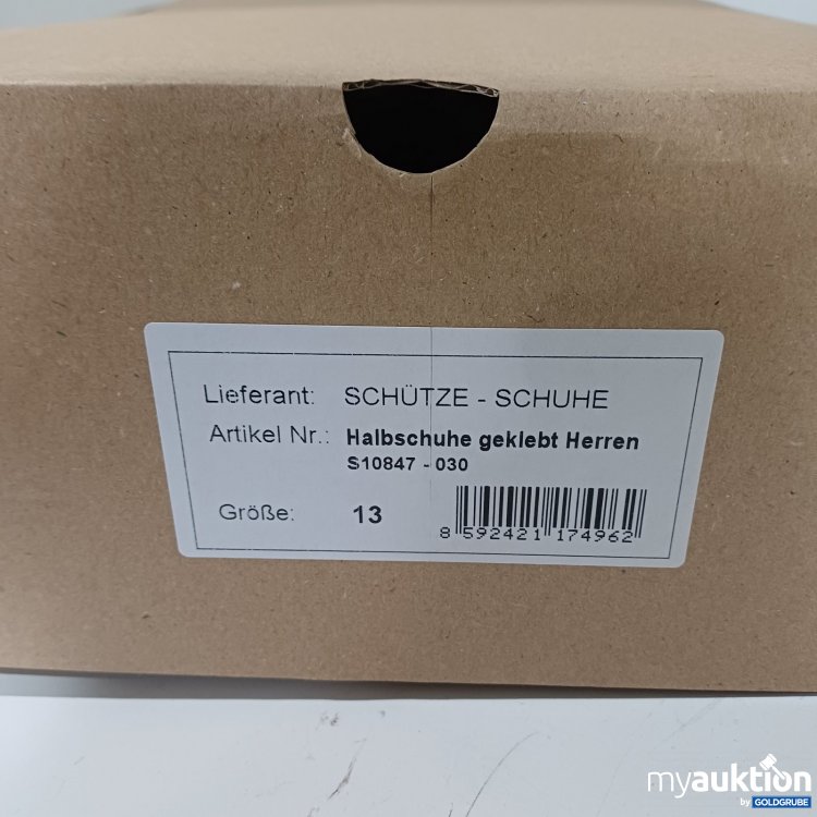 Artikel Nr. 469777 Artikel Nr. 469777: SCHÜTZE - SCHUHE Halbschuhe geklebt Herren