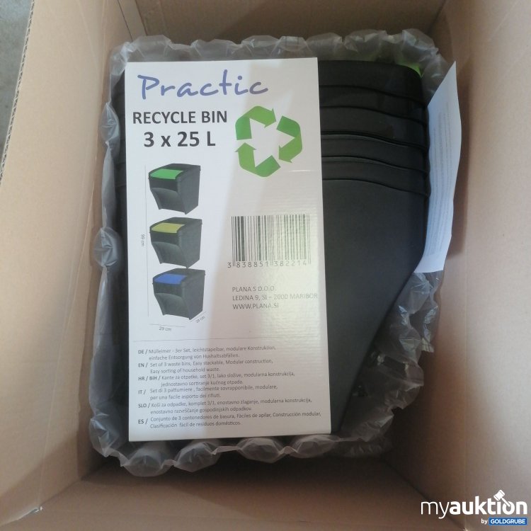Artikel Nr. 763777 Artikel Nr. 763777: Practic Recycle Bin 3x25l