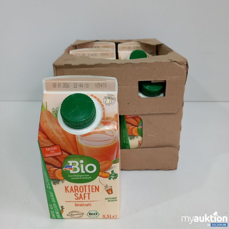 Artikel Nr. 825777 Artikel Nr. 825777: DM Bio Karottensaft 6x0.5L