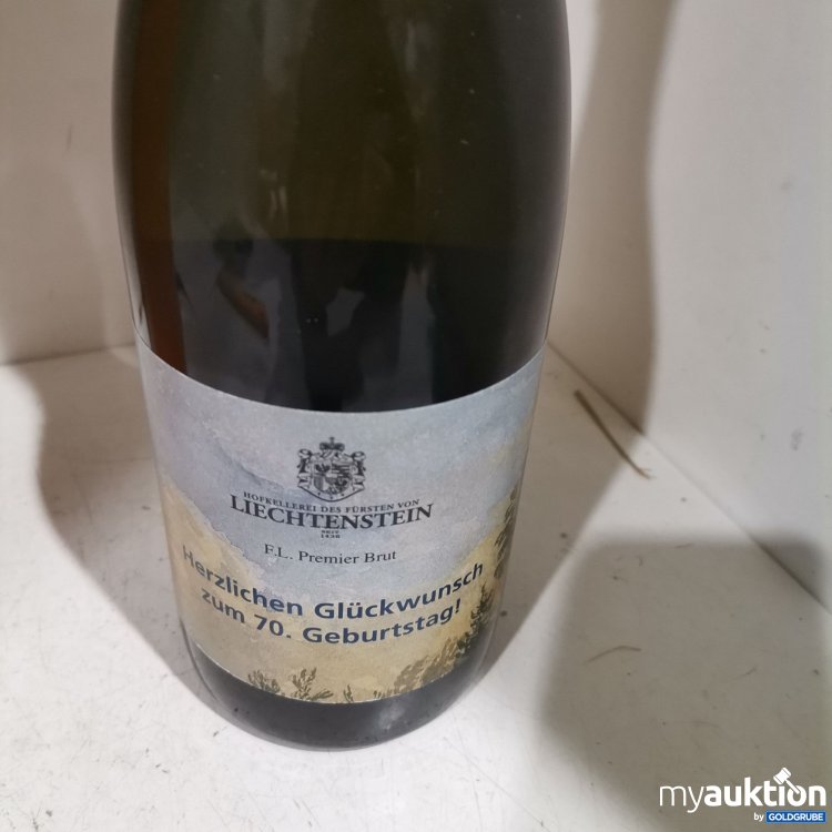 Artikel Nr. 886777: Liechtenstein premier Brut mit Aufschrift 