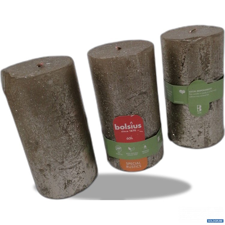 Artikel Nr. 887777: Bolsius Kerzen 3Stk