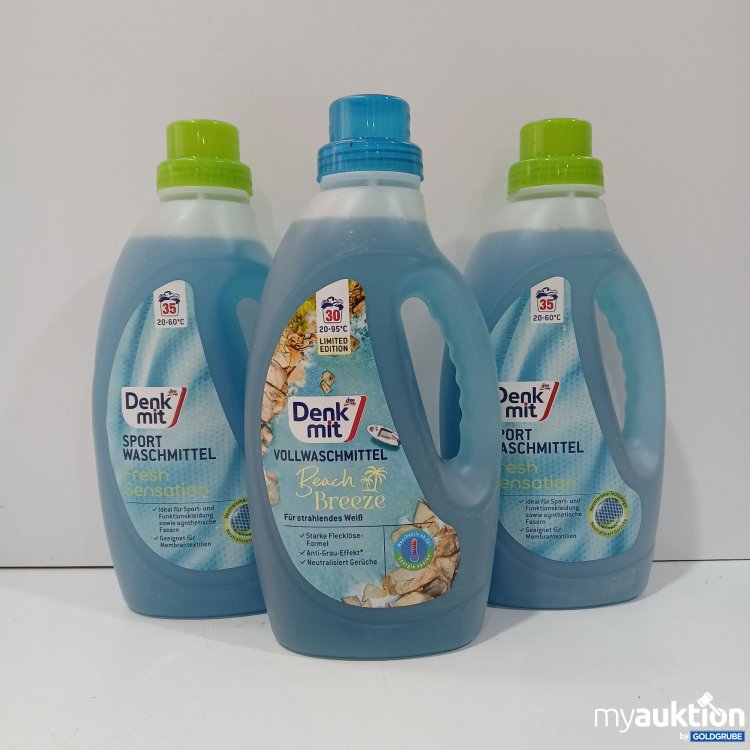 Artikel Nr. 961777: Denkmit Sport Waschmittel diverse Sorten je 1,5L