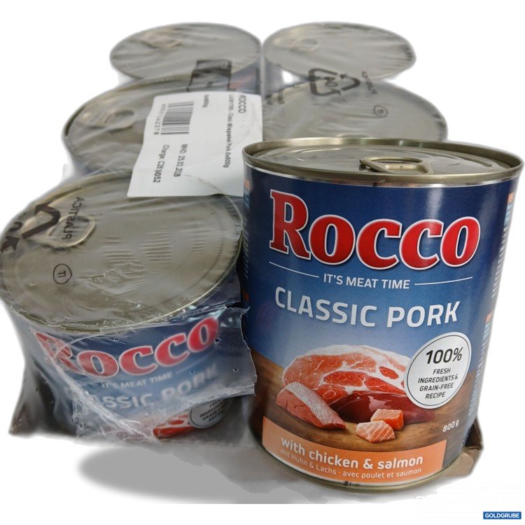 Artikel Nr. 990777: ROCCO Classic Pork mit Huhn & Lachs 6x je 800g