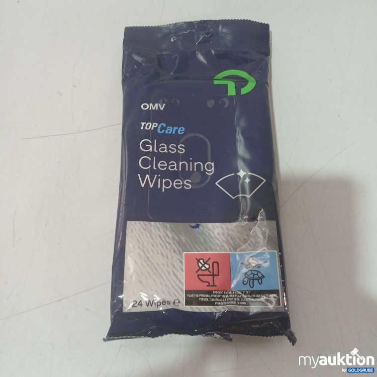 Artikel Nr. 995777 Artikel Nr. 995777: OMV TopCare Glass Cleaning Wipes 24Stk