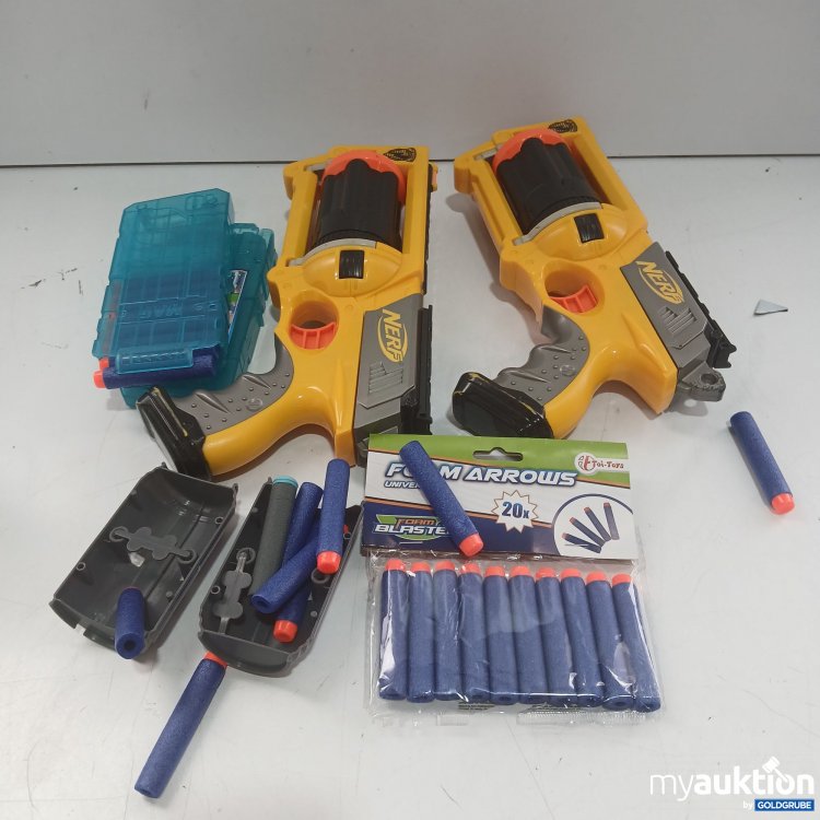 Artikel Nr. 585778 Artikel Nr. 585778: Diverse Nerf Guns mit Zubehör