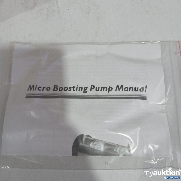 Artikel Nr. 833778 Artikel Nr. 833778: Micro Boosting Pump 20GR-15
