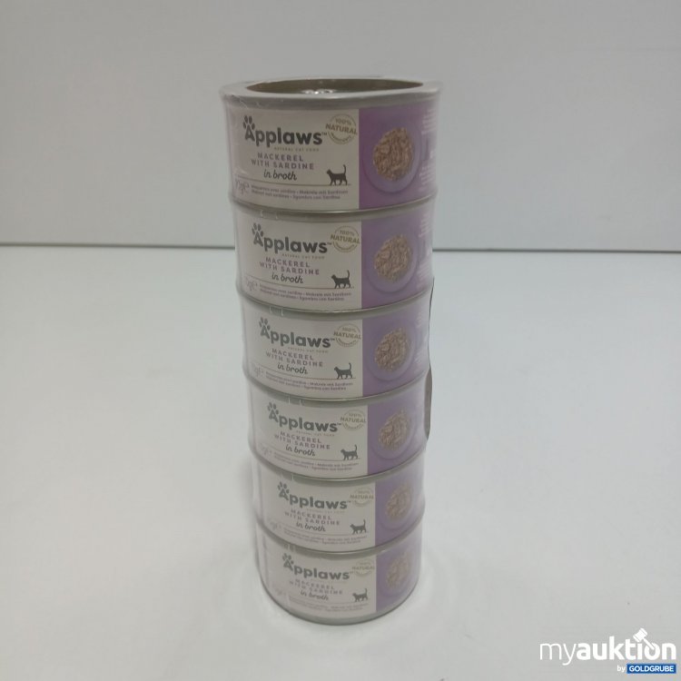 Artikel Nr. 844778 Artikel Nr. 844778: Applaws Katzenfutter 6x70g