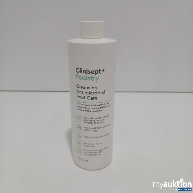 Artikel Nr. 853778 Artikel Nr. 853778: Clinisept+ Podiatry Cleansing Antimicrobial Foot Care 500ml