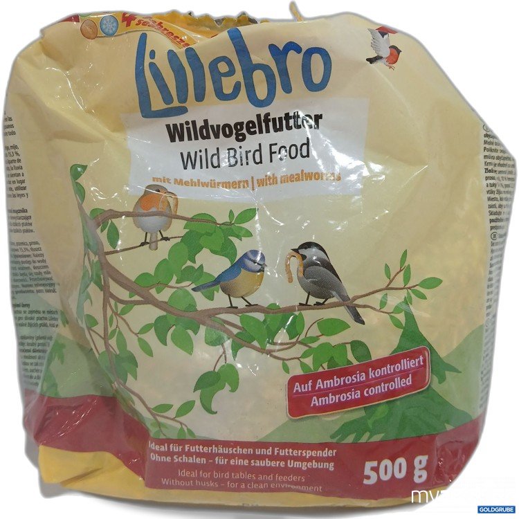 Artikel Nr. 893778: Lillebro Wildvogelfutter 500g 